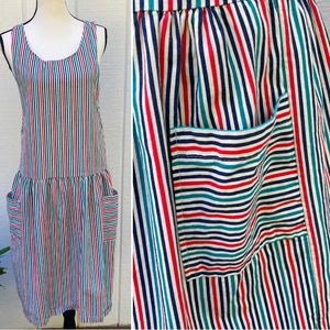 Handmade Striped Farmhouse Dress